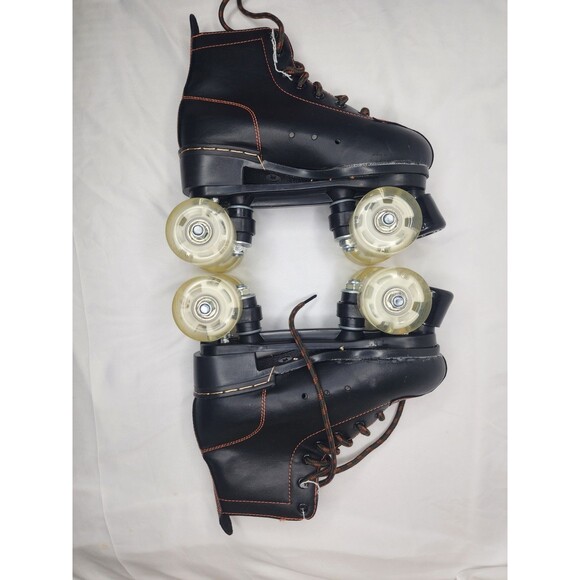 Quad Roller Skates Flash Light Up  Wheels Size 36 - Picture 5 of 7